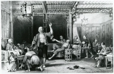 Chinese Opium Smokers